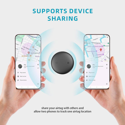Android Google GPS Dog Collar, Mini Dog GPS Tracker, Smart Pet Activity Tracker, No Subscription, GPS Cat Collar Google Certified Finder, Anti-Lost, Finder Tag for Vehicles, Pets, Kids, Items 1 Pack